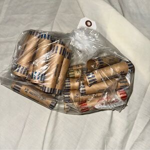 Assorted Coin Roll Wrappers for penny, nickel, Coin Parties Or Coin Collectors